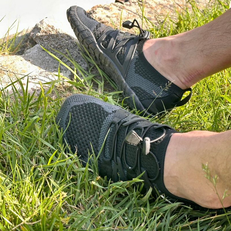 Naturehike športové topánky do vody - čierne